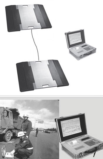 Portable Static / Dynamic Truck Axle Load Scale