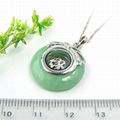 Jade Pendants with Chinese Character(Fortune/Rich) 1