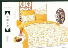 cotton printed comforter set