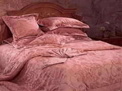 cotton jacquard comforter set