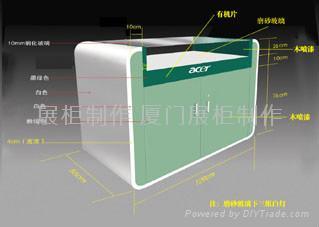 厦门展览展示柜设计制作