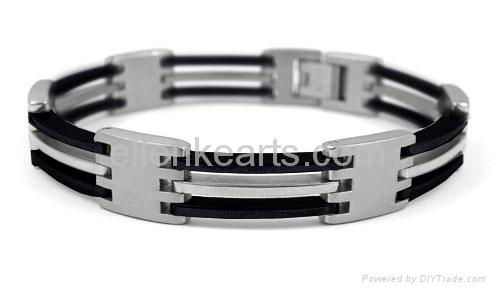 titanium and stainless steel bracelet 3