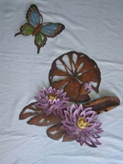 butterfly wall plaque