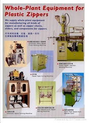 Zipper Making Machinery.