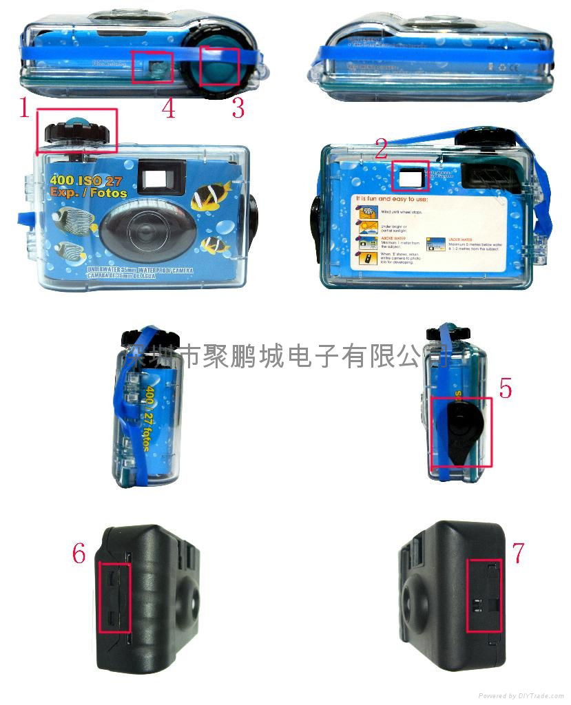 一次性防水照相機JPC100U-Dolphin 2