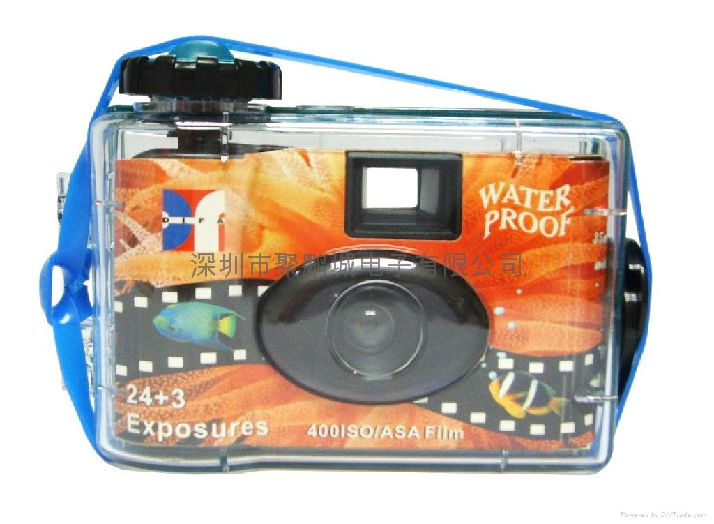 一次性防水照相机JPC100U-Red 5
