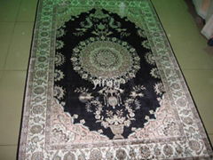 handmade silk carpet