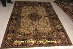 handmade silk carpet yps581603