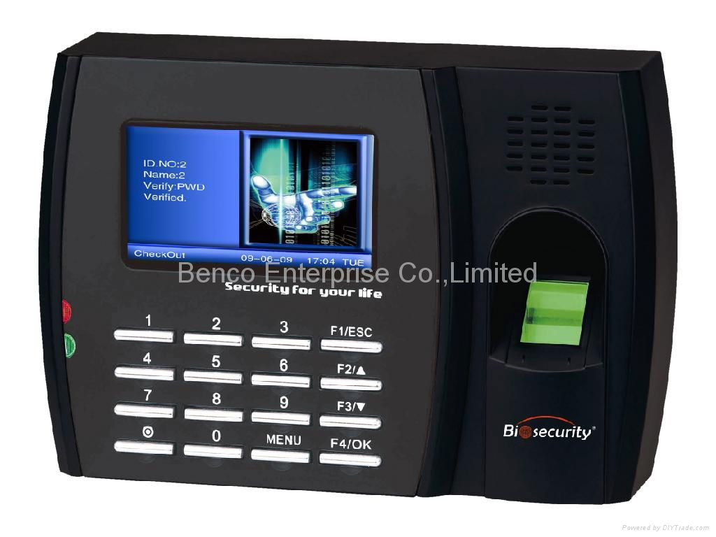 3" TFT Fingerprint Time Attendance BS100-C