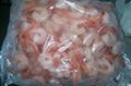 frozen COOKED white shrimp  2