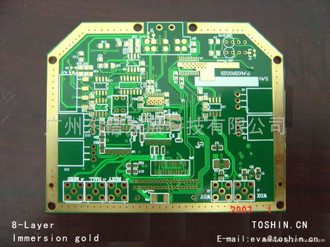 8层沉金线路板