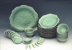 Celadon porcelain dinnerware