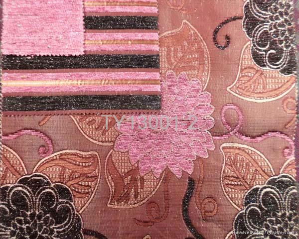 jacquard chenille Sofa fabric 2