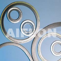 Spiral Wound Gsaket,Spiral wound gasket with inner and outer ring  3
