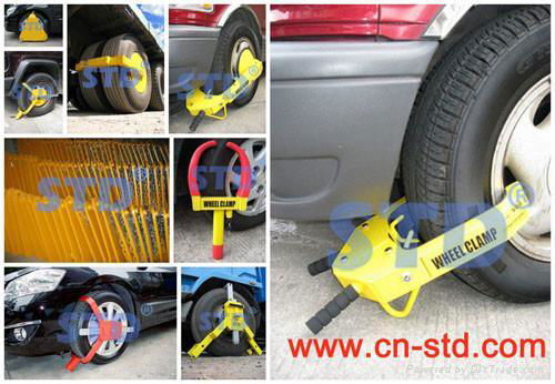 Chinese tire lock, Wheel Clamp 4