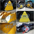 Car tire boot ,immobilizing wheel boot  2