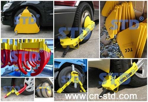 Chinese tire lock, Wheel Clamp 2