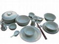 Set of ceramic items