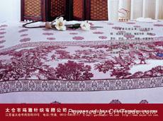 Raschel bedsheet