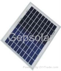 10W poly solar panel