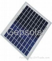 10W poly solar panel