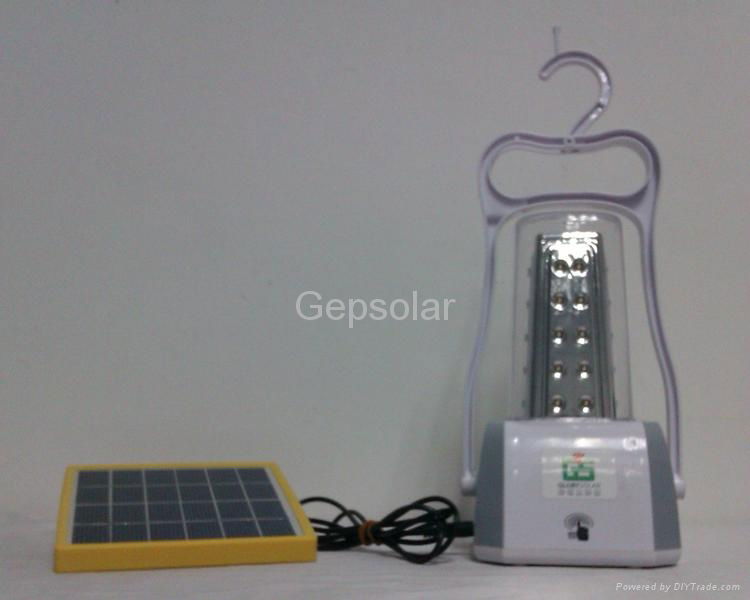 Solar rechargeable lantern 2