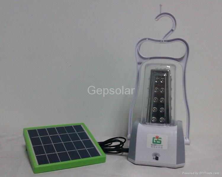 Solar rechargeable lantern 3