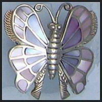 silver brooches