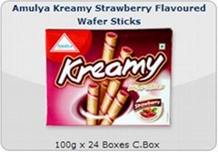 Kreamy-wafer sticks