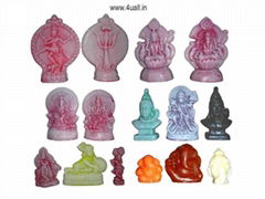Indian God Wax Statue Candles 4u Brand