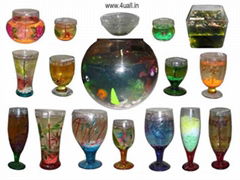 Votive and aquarium candles from India 4u Brand