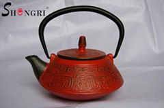 cast iron tea set