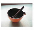 cast iron mortar & pestle 2