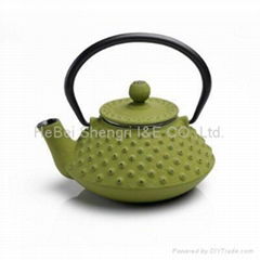 cast iron tea pot