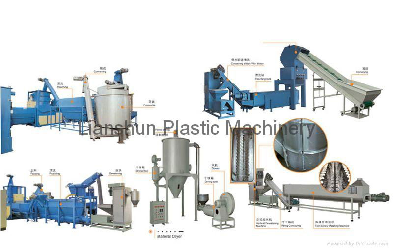 Sell PET 100% BOTTLE RECYCLING AND GRANULATERING LINE 3