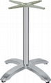 Aluminium table base 1