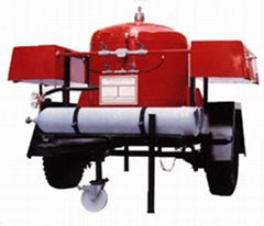 BAVARIA Dry Chemical Powder Fire Fighting Trailers 