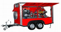 BAVARIA Water/Foam Fire Fighting Trailer