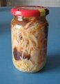 soybean sprout  in glass jar 3