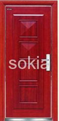 steel-wooden door