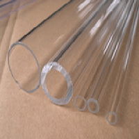 Clear Fused Quartz Glass Tube