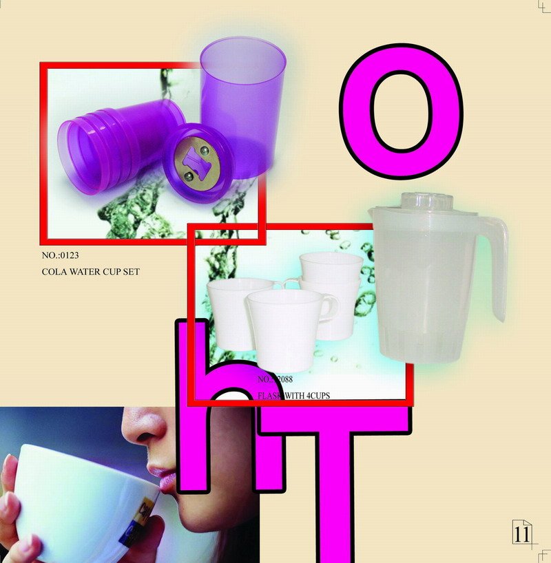 plastic water jug and dustpan, brush and tool box 5