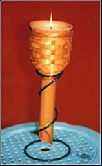 Bamboo torch
