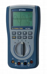 TRMS Waveform Display AC Power Meter