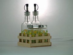 salad dressing rack set