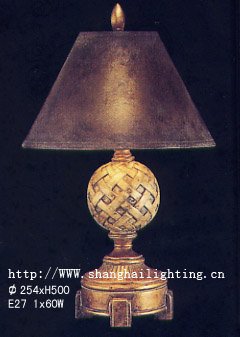 古典歐式樹脂臺燈