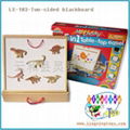 wooden toys,Two-Sided Blackboard (LX-183) 1