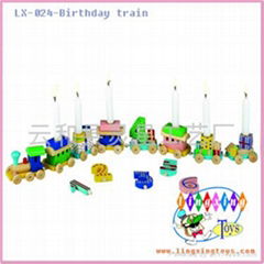 wooden toys,Birthday Train (LX-024)