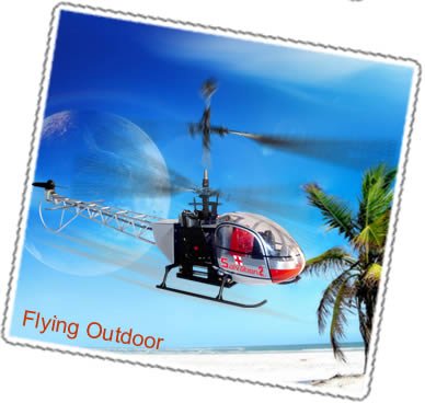 RC cute Helicopter (Woderful for indoor using) 2