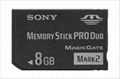 Memory card memory stick pro duo mark2 high speed